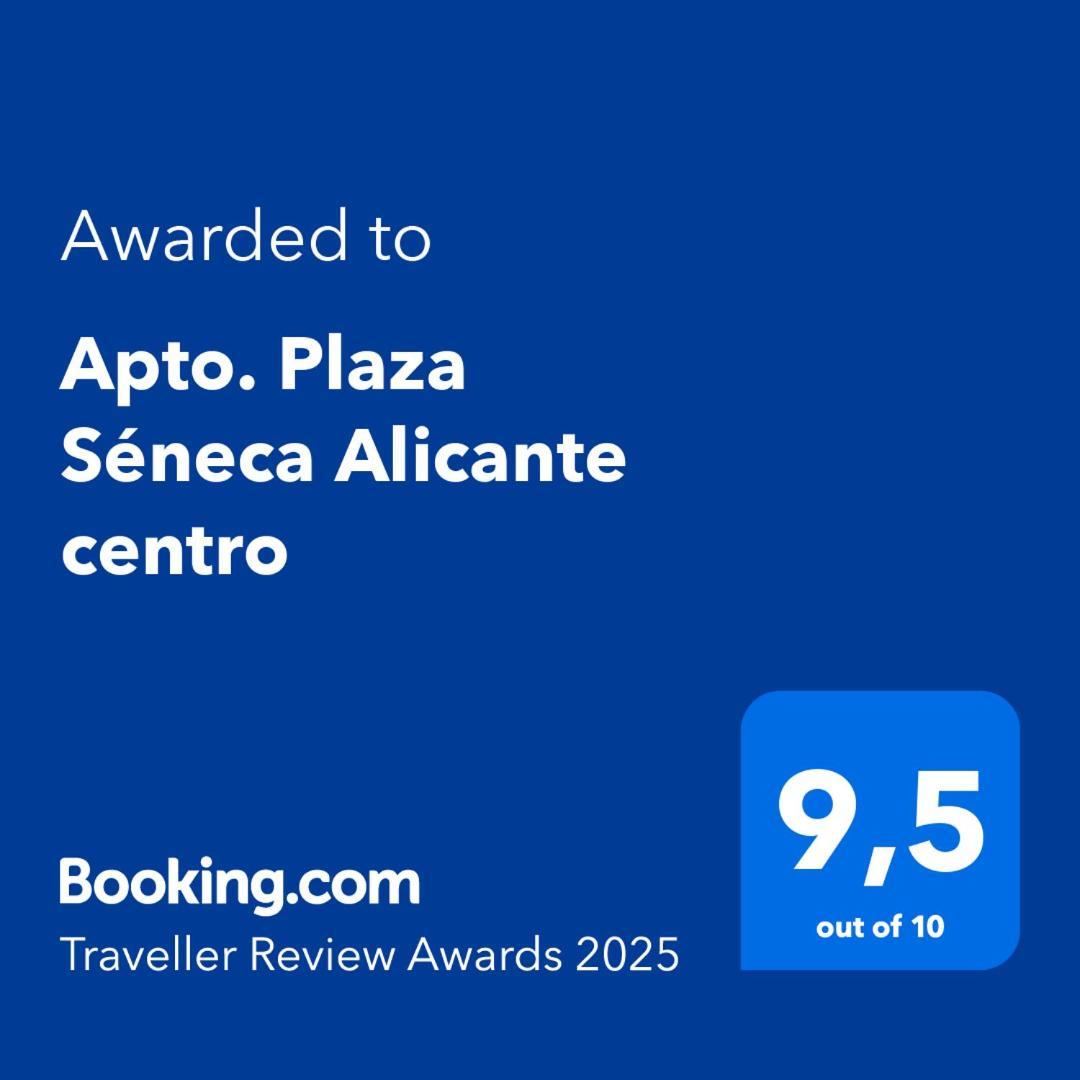 Apto. Plaza Seneca Alicante Centro Eksteriør billede